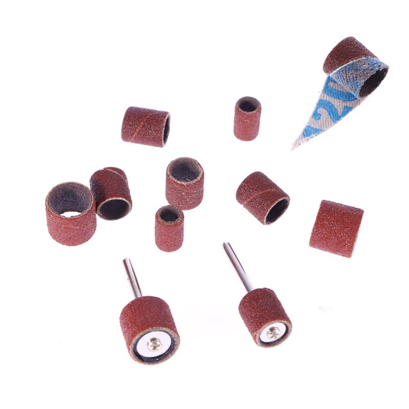VICASKY 102pcs Sanding Bands for Nail Drill Sandpaper Discs Set Drum Sander - Image 5